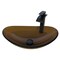Novatto BABBUCCIA Glass Vessel Bathroom Sink Set, Oil Rubbed Bronze NSFC-324T136ORB - alternate 1